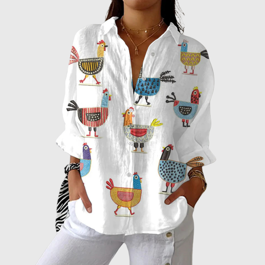 Christina™ | Colourful Printed Blouse