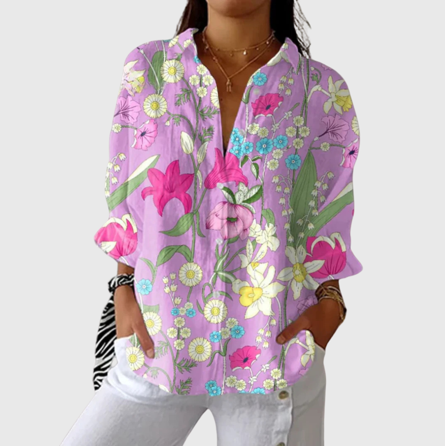 Helen™ | Colourful Printed Blouse