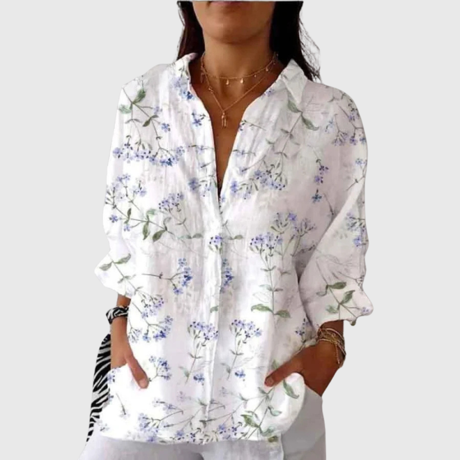 Andrea™ | Floral Printed Blouse