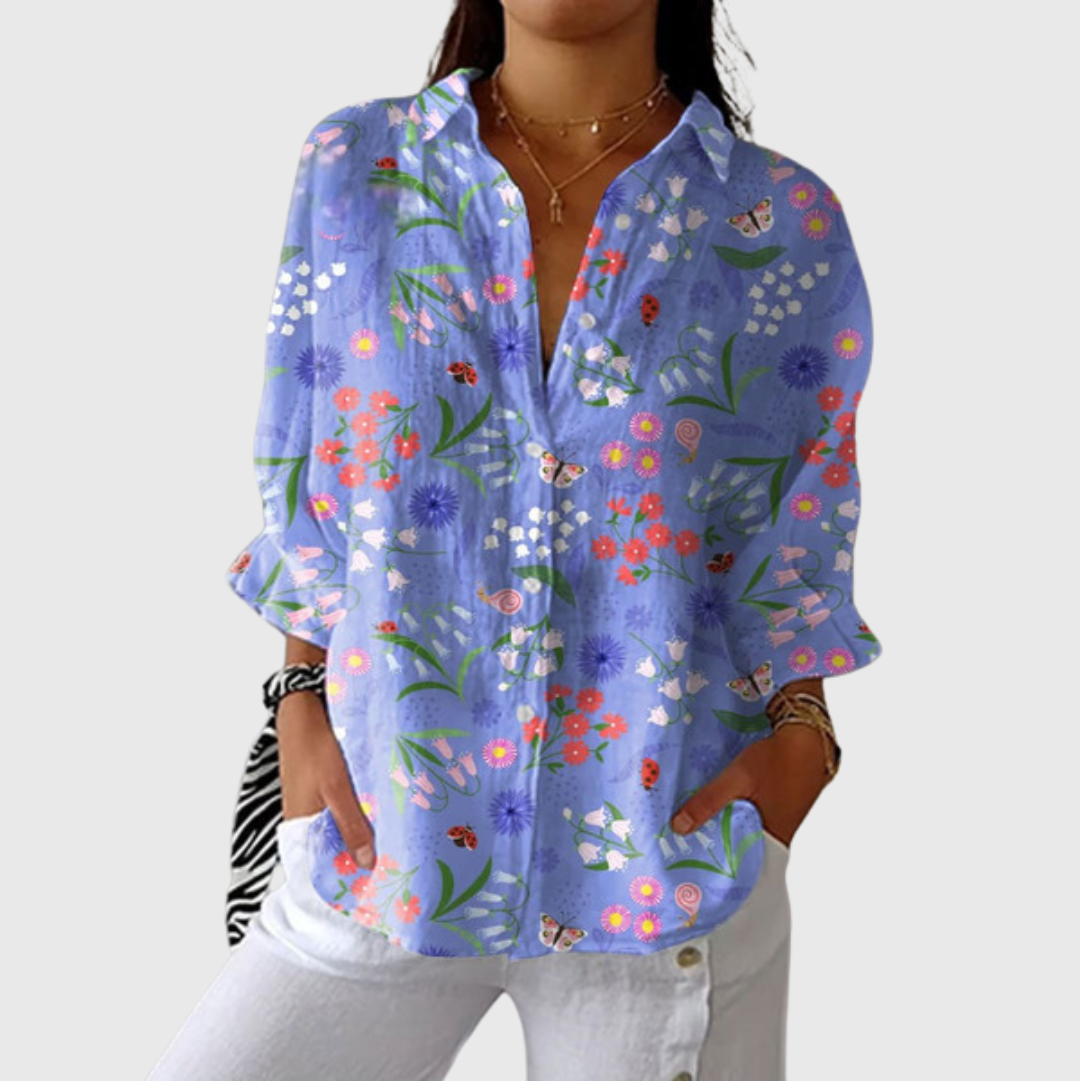 Maria™ | Colourful Printed Blouse