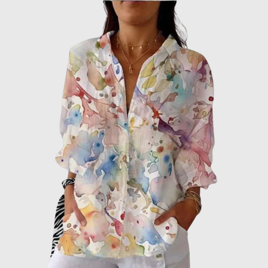 Crystal™ | Colourful Printed Blouse