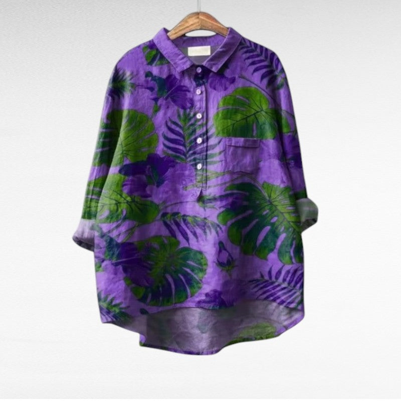 Wilma™ | Airy Print Blouse