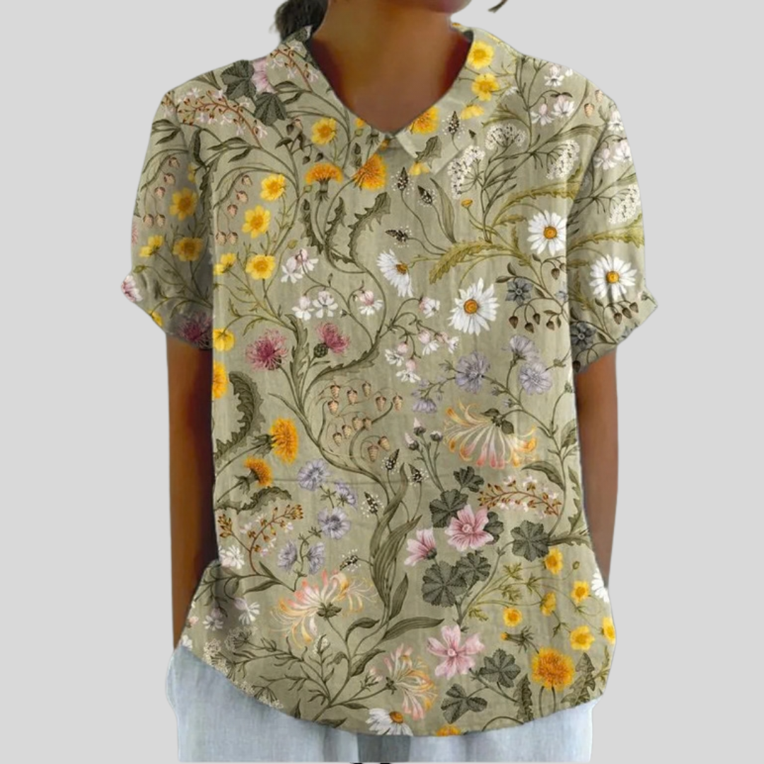 Simone™ | Timeless Floral Top