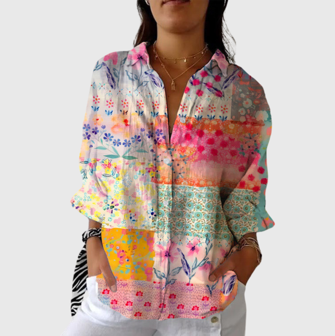 Barbara™ | Colourful Printed Blouse