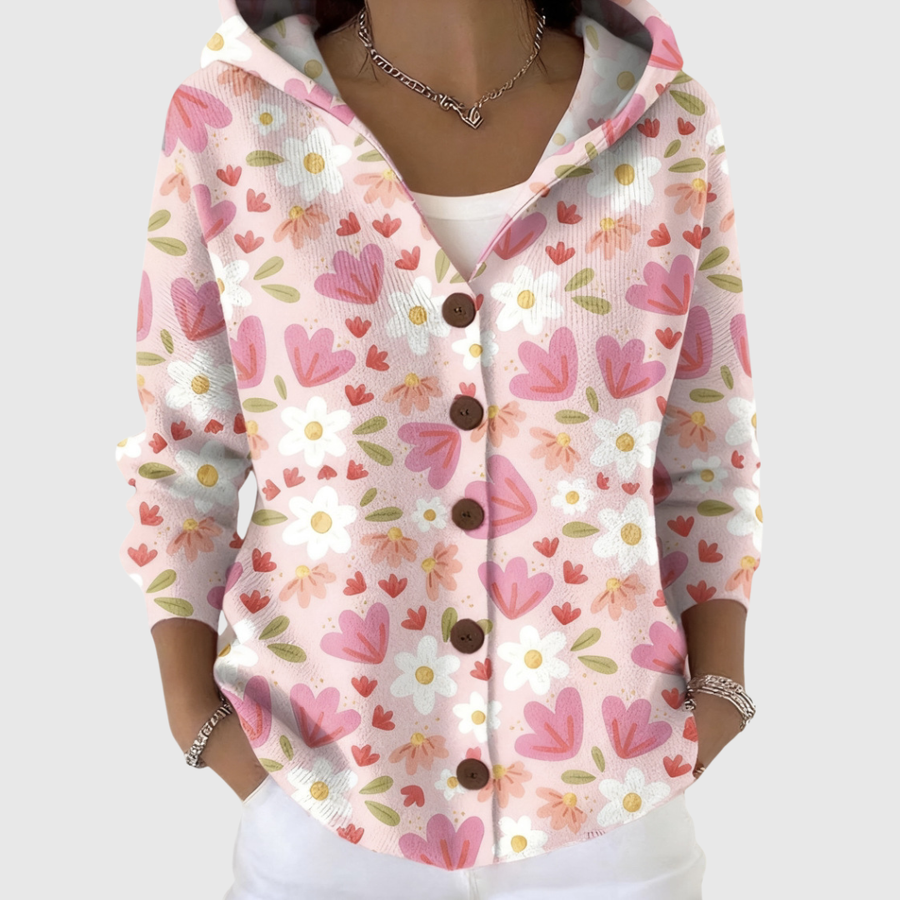 Nerida™ | Cosy Hooded Cardigan