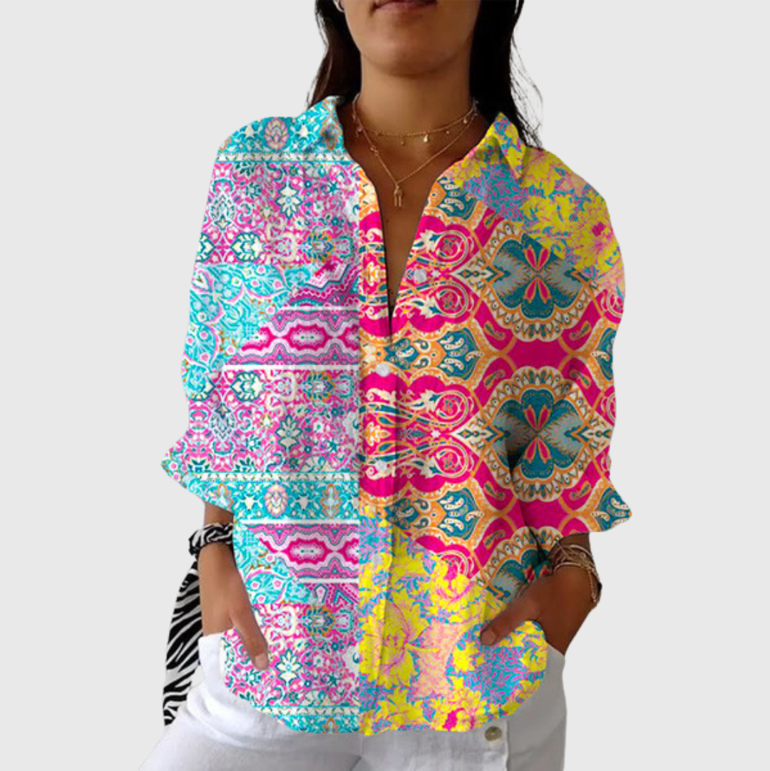Wendy™ | Colourful Printed Blouse
