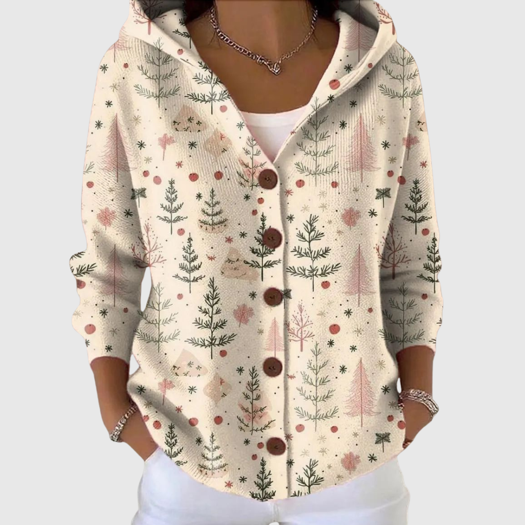 Melanie™ | All-Season Hooded Cardigan