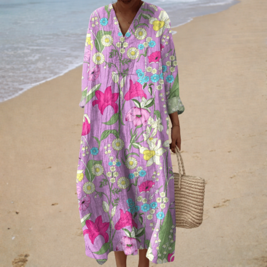 Suzanne™ | Fluttering Printed Dress