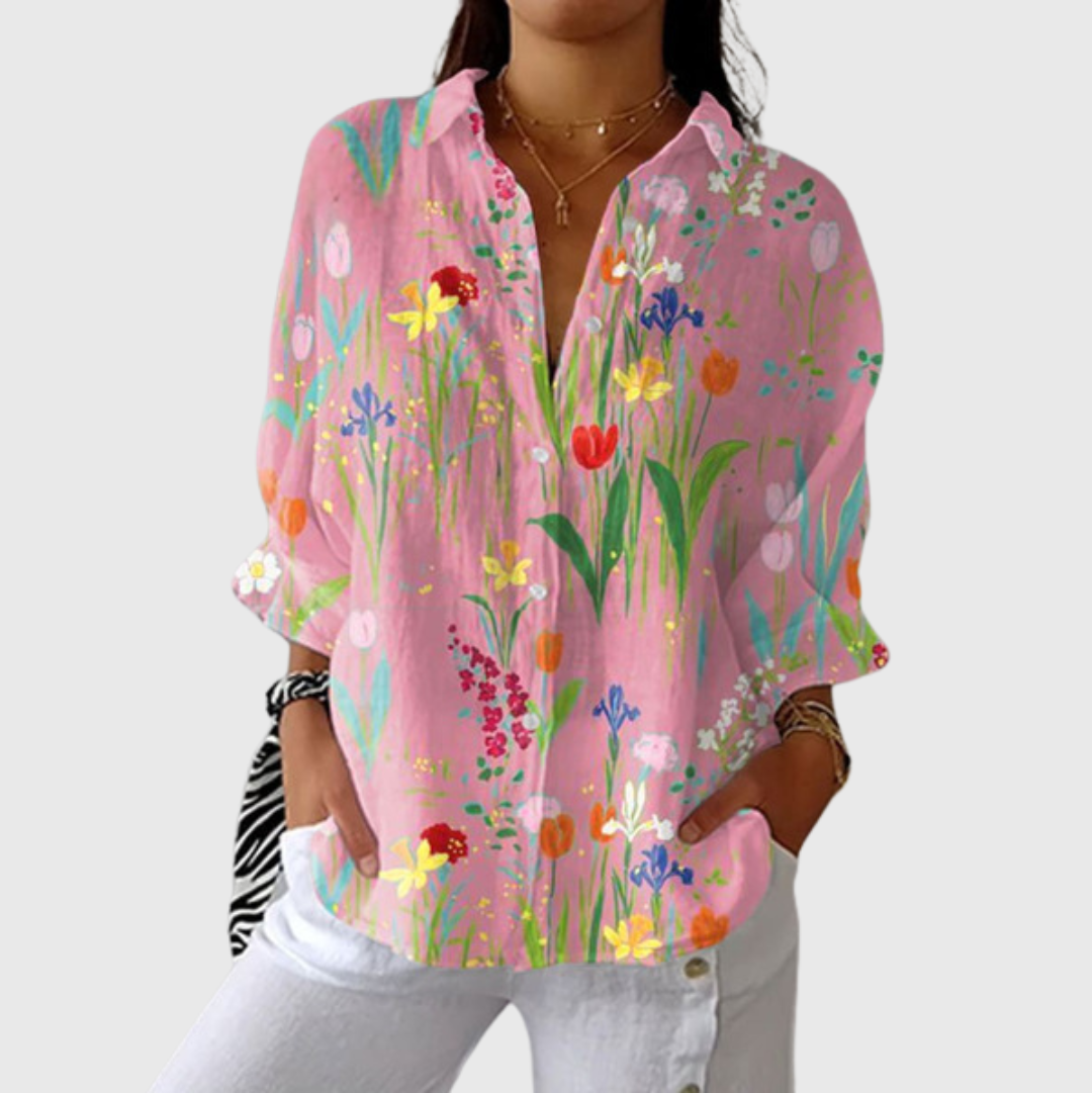 Catherine™ | Colourful Printed Blouse