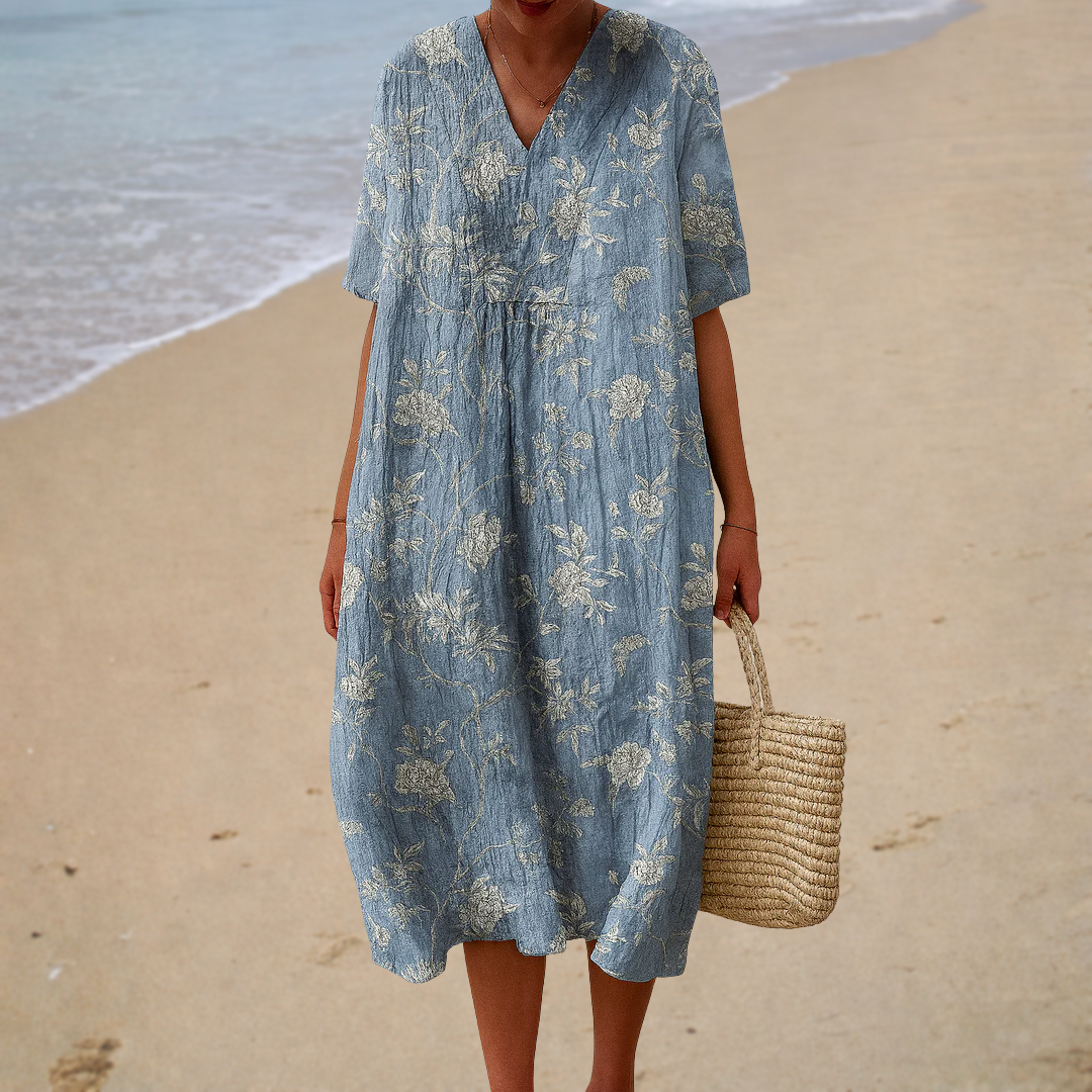Jeanette™ | Printed Summer Dress