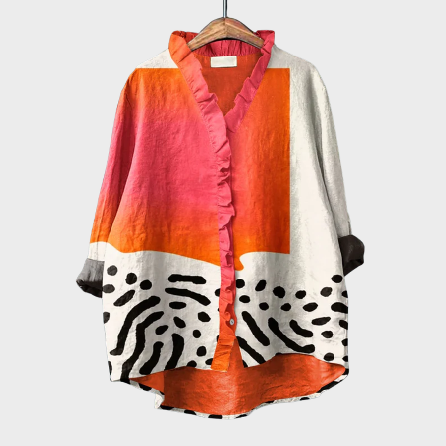 Tonya™ | Multicolour Summer Blouse