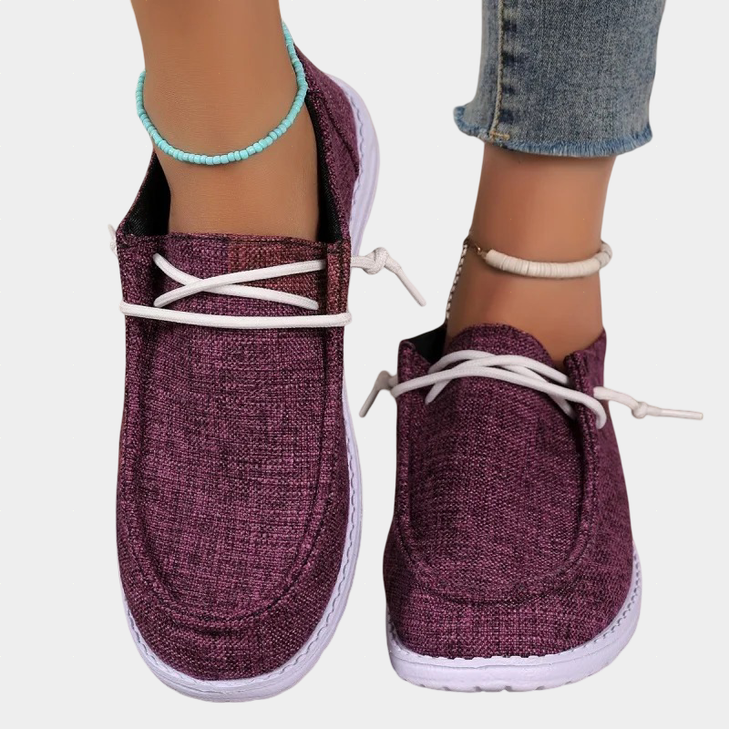 Alexis™ | Wine Red Comfort Shoes