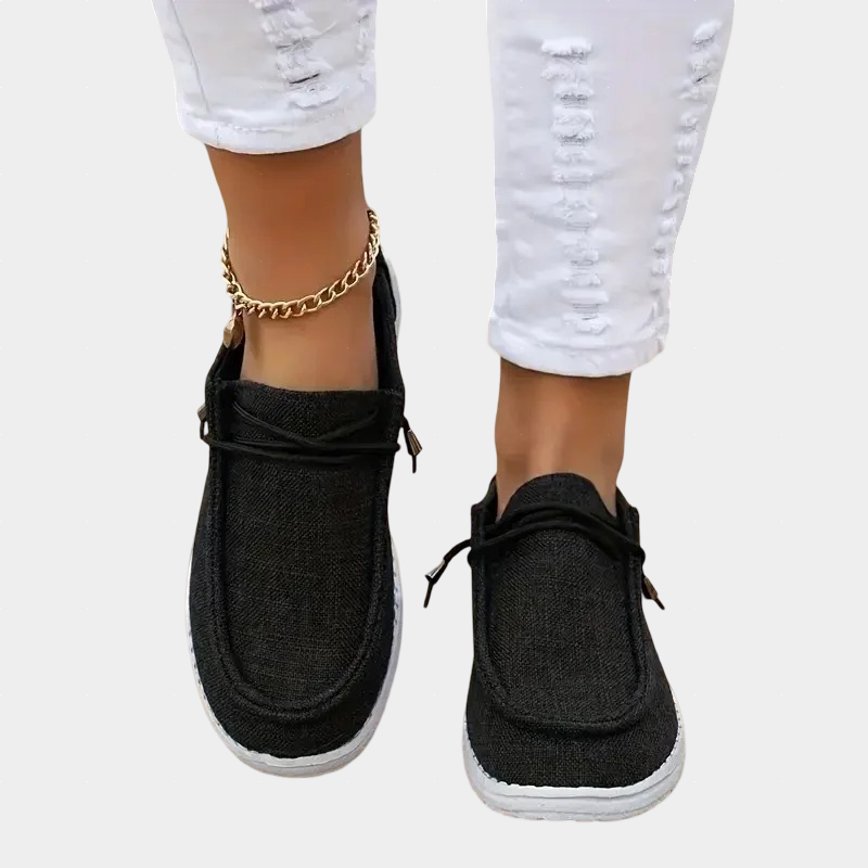 Audrey™ | Black Comfort Shoes